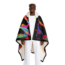 Load image into Gallery viewer, Hooded Sherpa Fleece Blanket