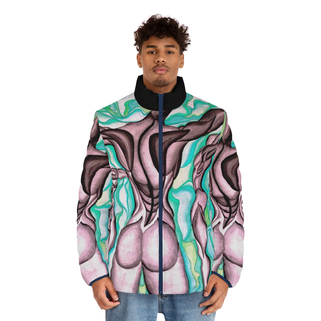 Men's Puffer Jacket (AOP)